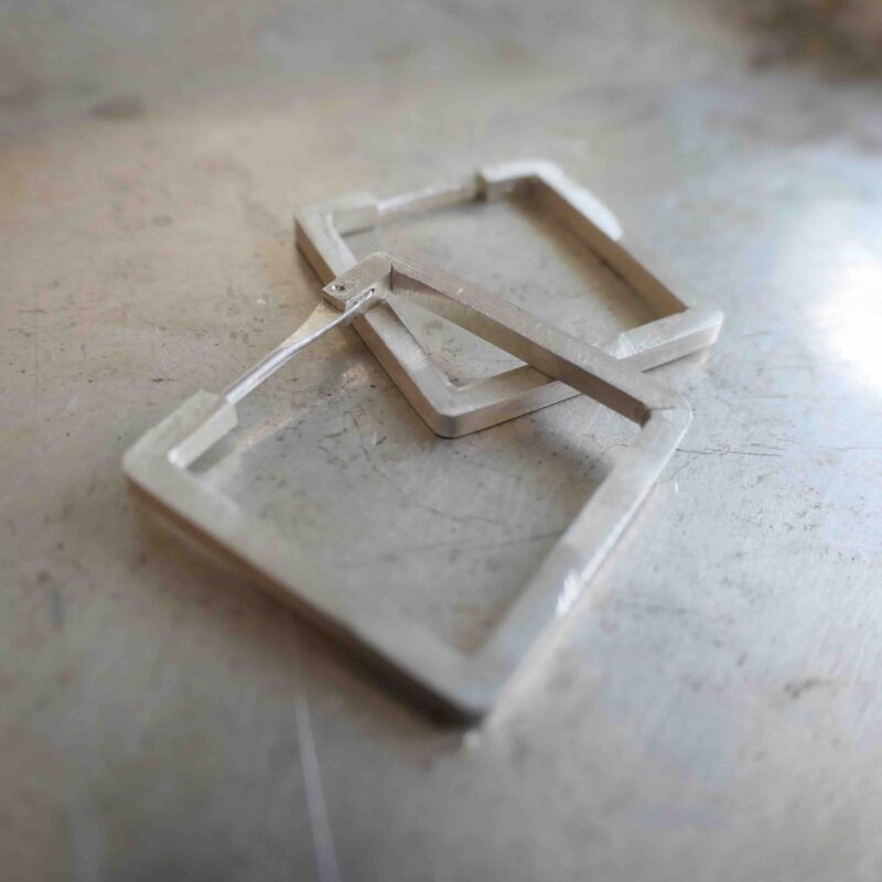 Photo of creoles earrings