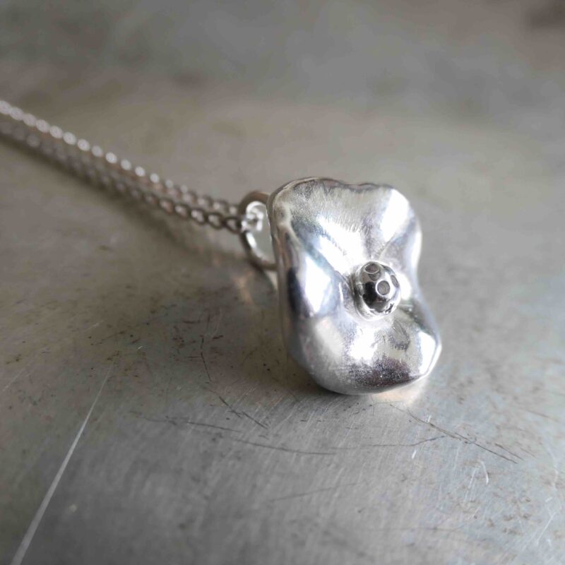 Photo of poppy pendant