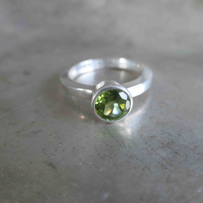 Photo of peridot ring