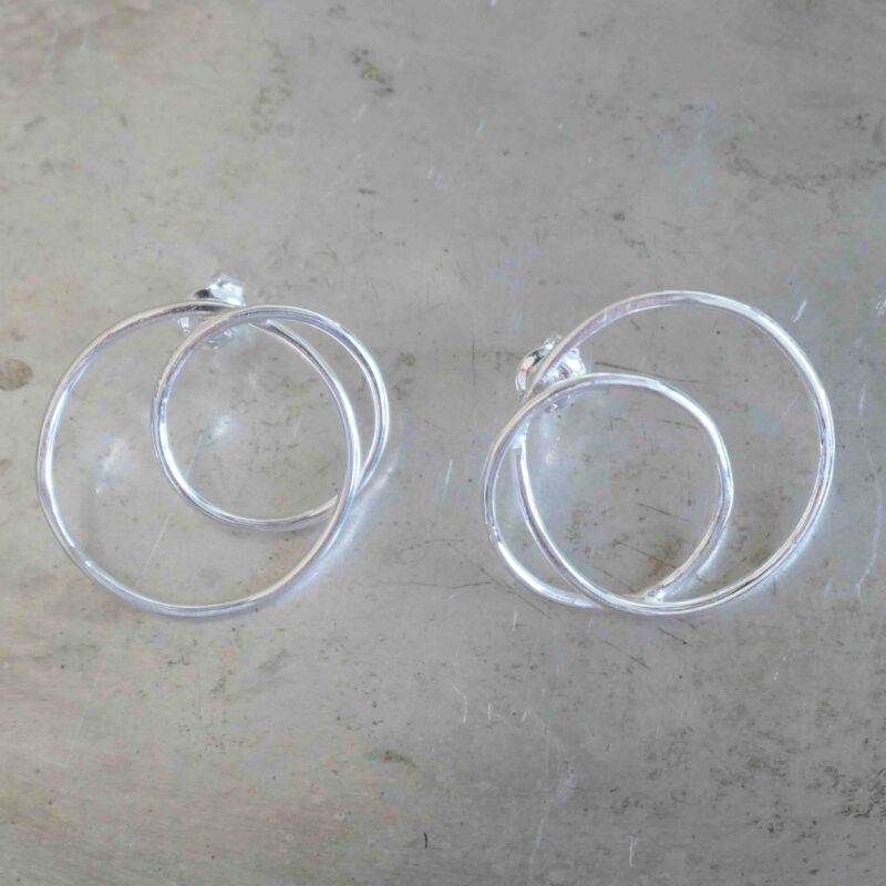 Photoof wheels earrings